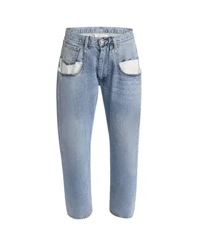 Maison Margiela 5-Pocket Wide-Leg Denim Pants | Thumbnail 1
