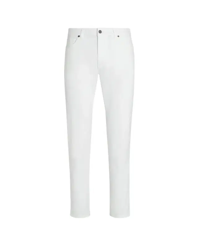 ZEGNA Men's City Fit Stretch Gabardine 5-Pocket Pants