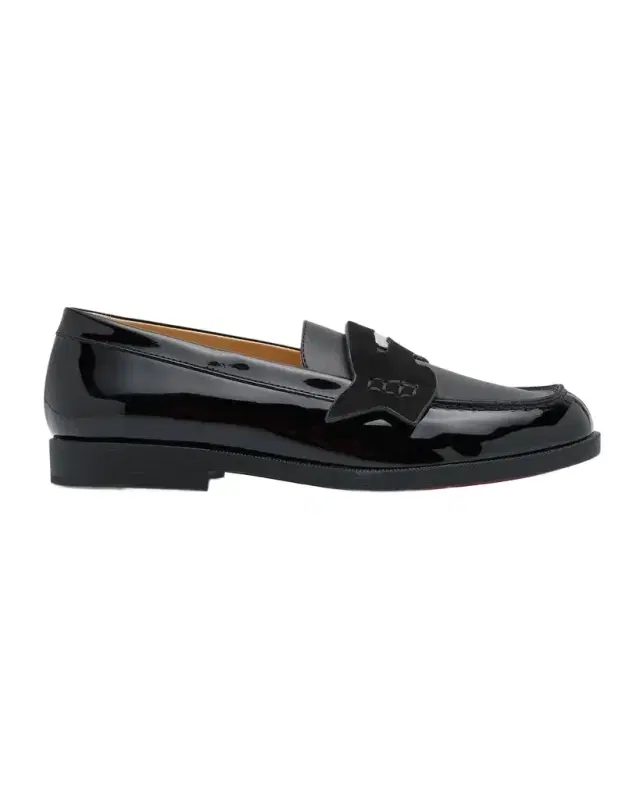 Kid 's Penny Calf Leather Loafers, Size Kids/Toddlers