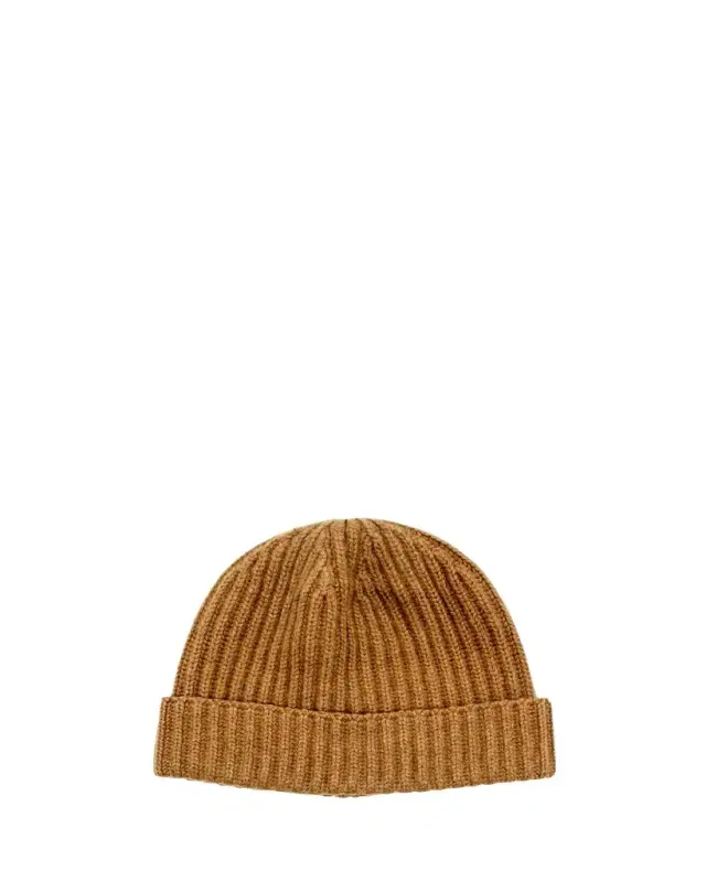 Bergdorf Goodman Men's Rib-Knit Cashmere Beanie Hat