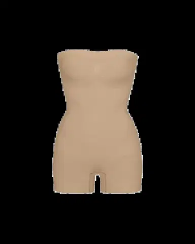 Skims Seamless Sculpt Strapless Shortie Bodysuit | Thumbnail 2