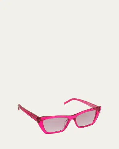 Saint Laurent Cat-Eye Acetate Sunglasses | Thumbnail 7 Saint Laurent Cat-Eye Acetate Sunglasses | Thumbnail 7