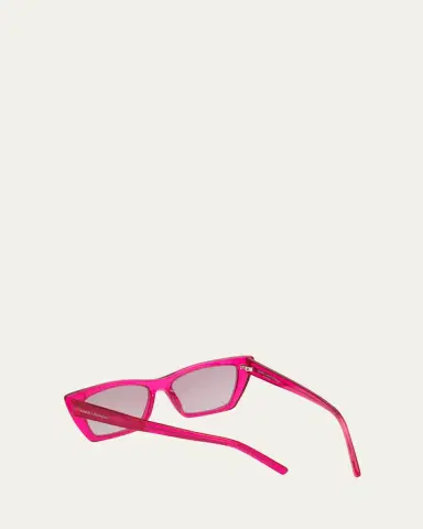 Saint Laurent Cat-Eye Acetate Sunglasses | Thumbnail 8 Saint Laurent Cat-Eye Acetate Sunglasses | Thumbnail 8