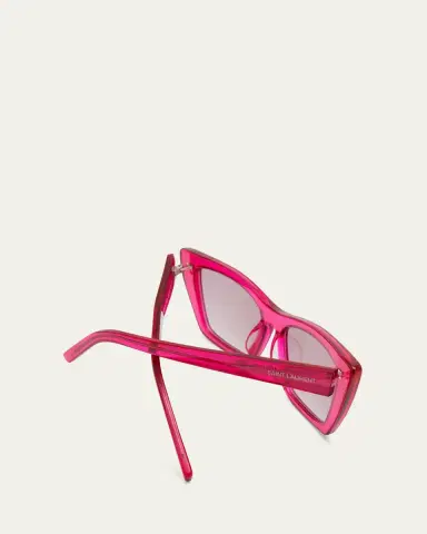 Saint Laurent Cat-Eye Acetate Sunglasses | Thumbnail 10 Saint Laurent Cat-Eye Acetate Sunglasses | Thumbnail 10