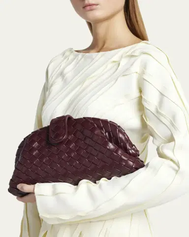 Bottega Veneta Teen Lauren 1980 Bag with Chain | Thumbnail 6 Bottega Veneta Teen Lauren 1980 Bag with Chain | Thumbnail 6