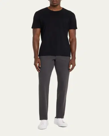 Incotex Men's High Cotton Doeskin Pants | Thumbnail 2