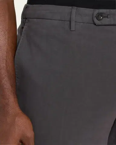 Incotex Men's High Cotton Doeskin Pants | Thumbnail 5