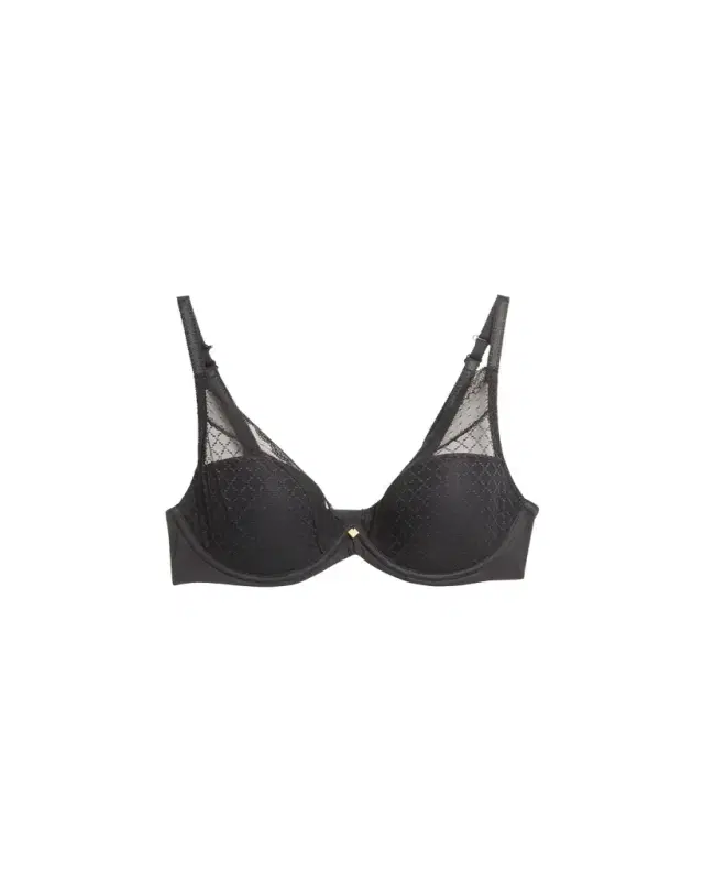 Chantelle Norah Chic Lace Plunge T-Shirt Bra