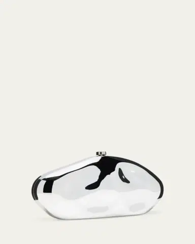 Cult Gaia The Caldera Metallic Clutch Bag | Thumbnail 3 Cult Gaia The Caldera Metallic Clutch Bag | Thumbnail 3
