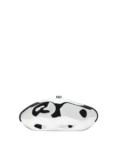 Cult Gaia The Caldera Metallic Clutch Bag | Thumbnail 1 Cult Gaia The Caldera Metallic Clutch Bag | Thumbnail 1
