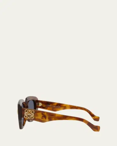 Loewe Anagram Acetate Square Sunglasses | Thumbnail 3