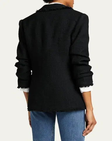 Cinq à Sept Khloe Boucle Blazer | Thumbnail 3 Cinq à Sept Khloe Boucle Blazer | Thumbnail 3