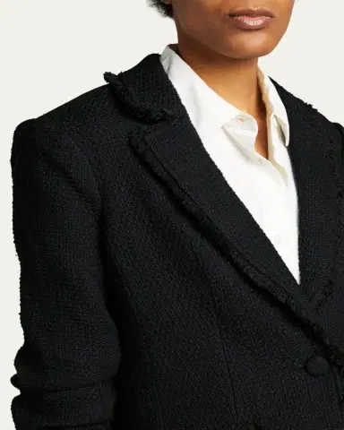Cinq à Sept Khloe Boucle Blazer | Thumbnail 5 Cinq à Sept Khloe Boucle Blazer | Thumbnail 5