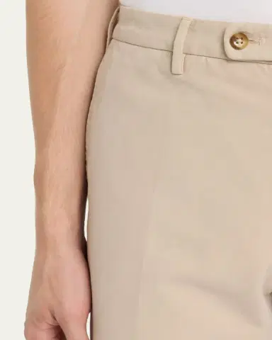 Incotex Men's High Cotton Doeskin Pants | Thumbnail 5