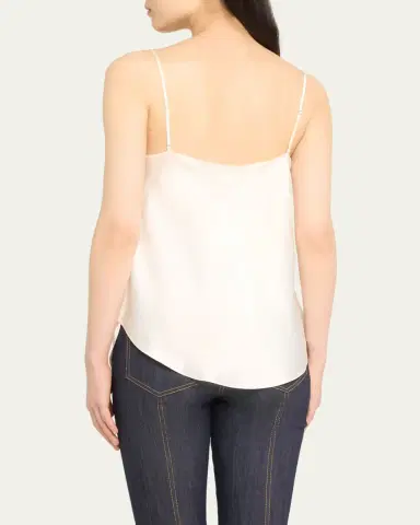 Cinq à Sept Marta Cowl-Neck Silk Camisole | Thumbnail 7 Cinq à Sept Marta Cowl-Neck Silk Camisole | Thumbnail 7