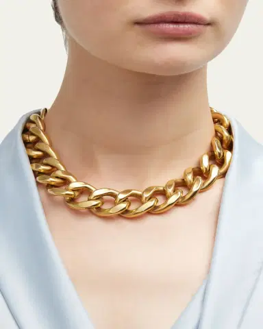ben-amun Polished Link Necklace | Thumbnail 2