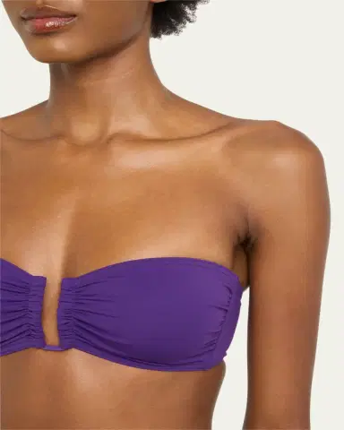 Eres Show Bandeau U-Hardware Bikini Top | Thumbnail 5