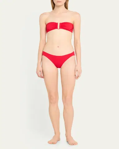 Eres Show Bandeau U-Hardware Bikini Top | Thumbnail 6