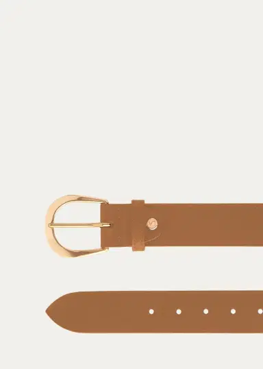 Vaincourt Paris La Chaleureuse Leather & Brass Belt | Thumbnail 2 Vaincourt Paris La Chaleureuse Leather & Brass Belt | Thumbnail 2