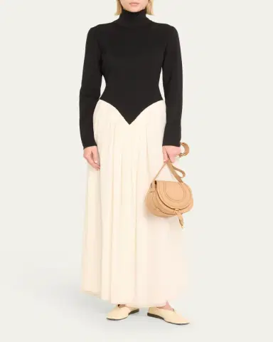 Chloé Marcie Small Crossbody Bag in Grained Calfskin | Thumbnail 5 Chloé Marcie Small Crossbody Bag in Grained Calfskin | Thumbnail 5