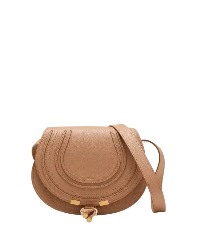 Marcie Small Crossbody Bag in Grained Calfskin