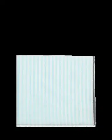 Simonnot Godard Men's Buren Cotton Stripe Pocket Square | Thumbnail 2