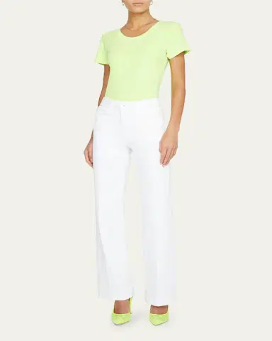 L'Agence Scottie High-Rise Wide-Leg Jeans | Thumbnail 2