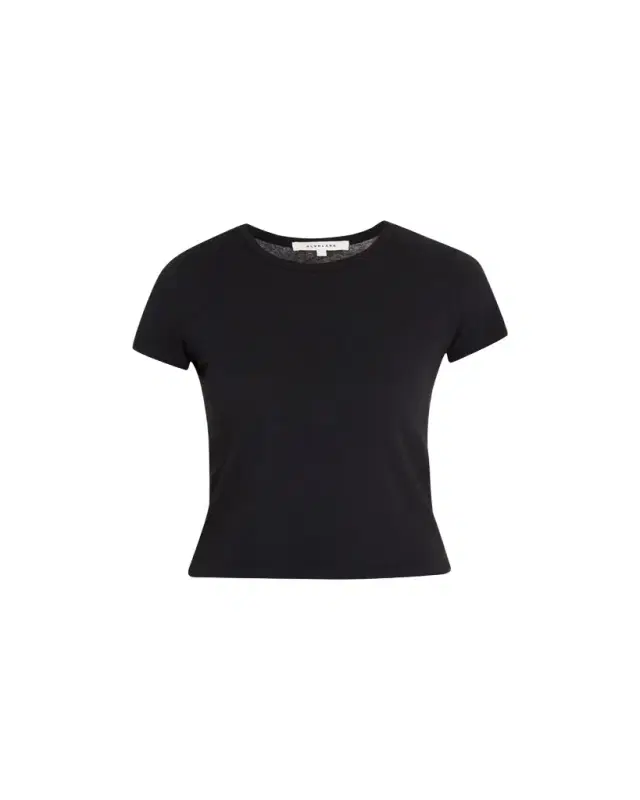 Fitted Cropped Baby Tee