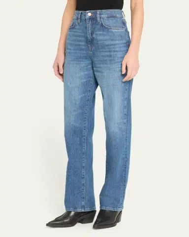 Triarchy Ms. V-High Rise Straight-Leg Jeans | Thumbnail 4 Triarchy Ms. V-High Rise Straight-Leg Jeans | Thumbnail 4