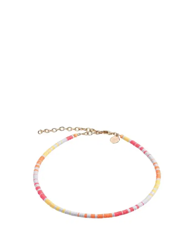 Elsie Frieda Louise Choker with 4mm Heishi Beads