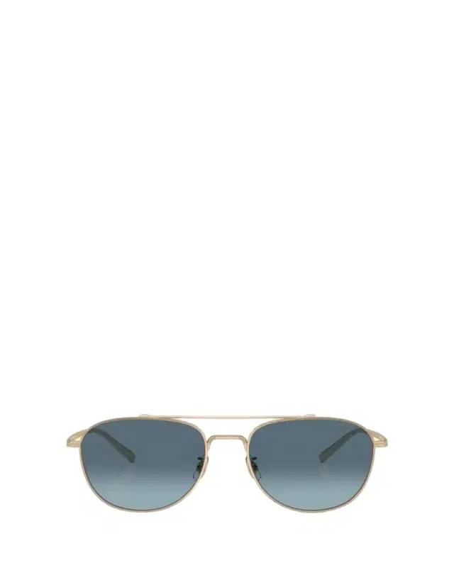Oliver Peoples Rivetti Titanium Aviator Sunglasses