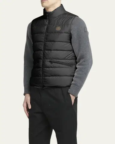 Moncler Men's Treompan Down Puffer Vest | Thumbnail 4 Moncler Men's Treompan Down Puffer Vest | Thumbnail 4