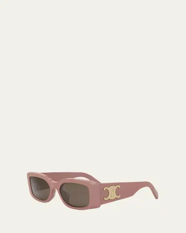Celine Triomphe Acetate Rectangle Sunglasses | Thumbnail 2 Celine Triomphe Acetate Rectangle Sunglasses | Thumbnail 2
