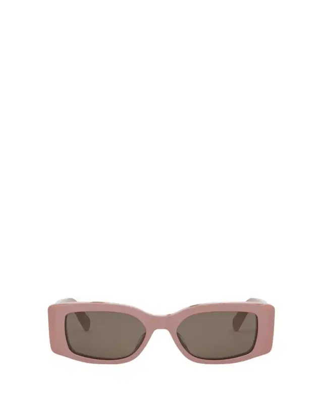 Celine Triomphe Acetate Rectangle Sunglasses
