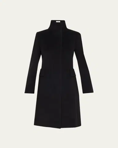 Akris punto Duffle Knee-Length Wool Coat | Thumbnail 6 Akris punto Duffle Knee-Length Wool Coat | Thumbnail 6
