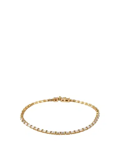 Lana 14K Baguette Diamond Tennis Bracelet | Thumbnail 1