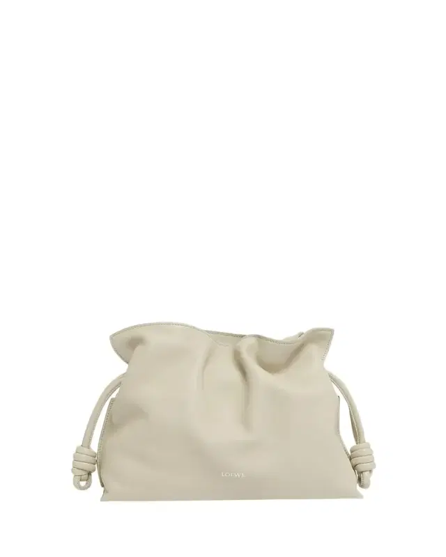 Flamenco Medium Clutch Bag in Napa Leather