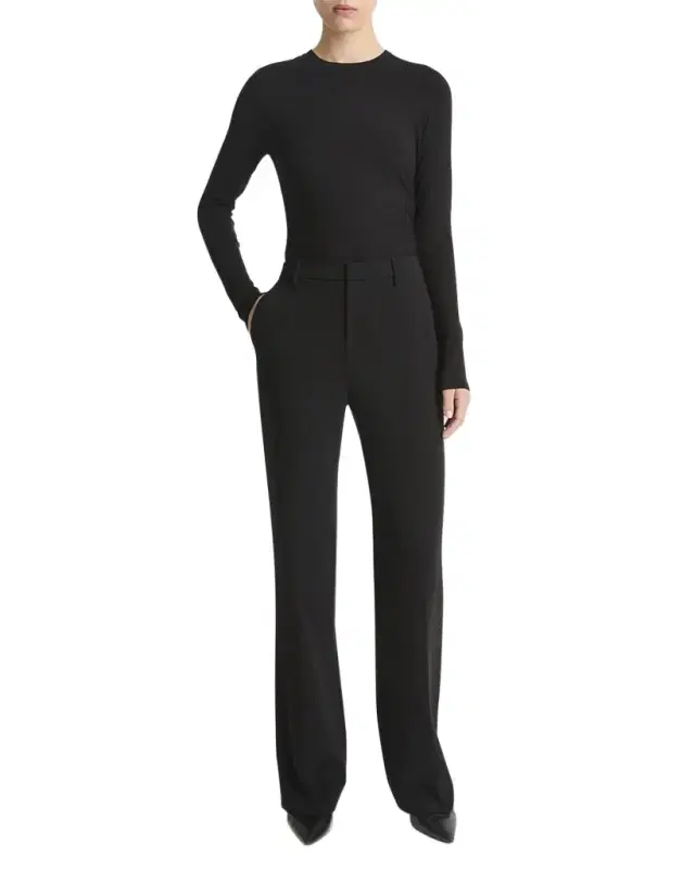 Vince Simone Mid-Rise Flare Pants