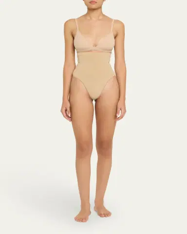 Skims Seamless Sculpt High Waist Thong | Thumbnail 2 Skims Seamless Sculpt High Waist Thong | Thumbnail 2