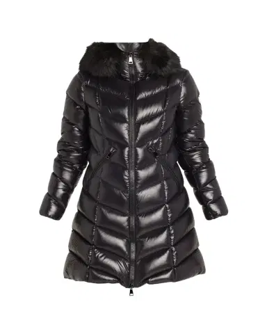 Moncler Fulmarus Faux Fur-Trimmed Hooded Long Down Jacket | Thumbnail 1 Moncler Fulmarus Faux Fur-Trimmed Hooded Long Down Jacket | Thumbnail 1