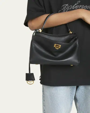 Balenciaga Rodeo Mini Leather Top-Handle Bag | Thumbnail 5