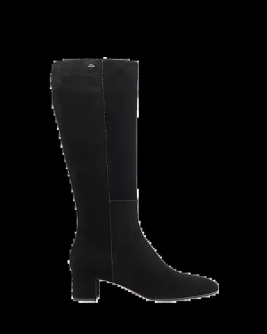 Santoni Suede Block-Heel Knee Boots | Thumbnail 2