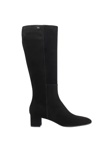 Santoni Suede Block-Heel Knee Boots | Thumbnail 1