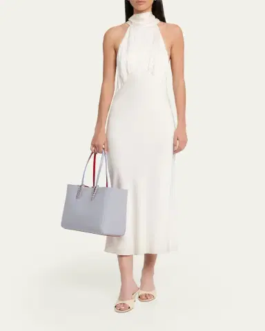 Christian Louboutin Cabata Soft Small Tote Bag in Grained Leather | Thumbnail 5