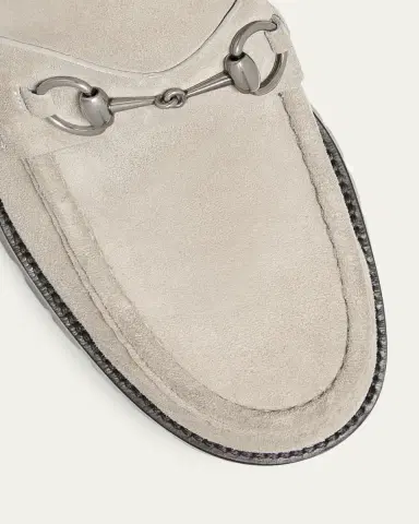 Gucci Men's Sylke Suede Bit Lug-Sole Chukka Boots | Thumbnail 3