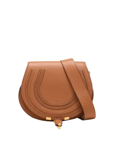 Chloé Marcie Medium Slim Crossbody Bag in Grained Calfskin | Thumbnail 1 Chloé Marcie Medium Slim Crossbody Bag in Grained Calfskin | Thumbnail 1