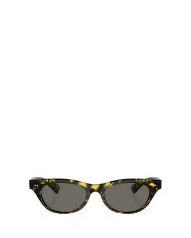 Oliver Peoples Avelin Havana Acetate Butterfly Sunglasses | Thumbnail 1