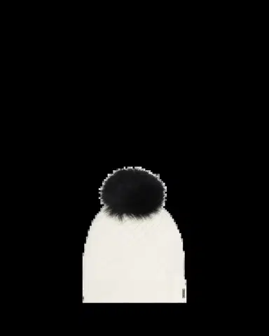 Gorski Select Cashmere Beanie with Lamb Shearling Pom | Thumbnail 2 Gorski Select Cashmere Beanie with Lamb Shearling Pom | Thumbnail 2