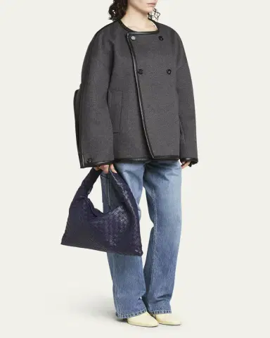 Bottega Veneta Small Hop Hobo Bag | Thumbnail 9