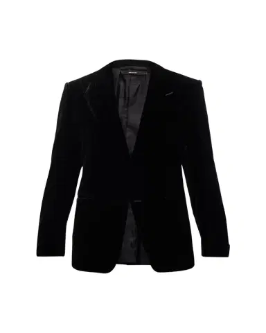 TOM FORD Men's Wool-Silk Velvet Cocktail Jacket | Thumbnail 1